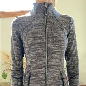 LULULEMON grey zip up